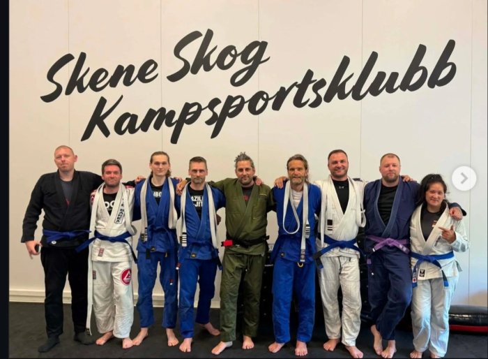 Blue belt · June 1, 2026 · Promoted by Samir Wennström