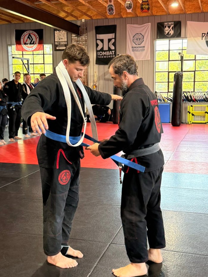 Blue belt · June 1, 2026 · Promoted by Frank Rodriguez