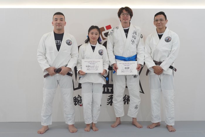 Blue belt · June 12, 2026 · Promoted by Wai Hang Nicholas Lok
