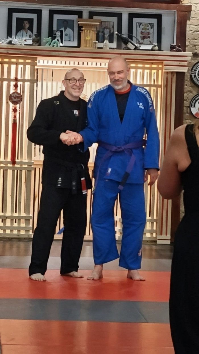 Purple belt · June 6, 2025 · Promoted by James Pilon