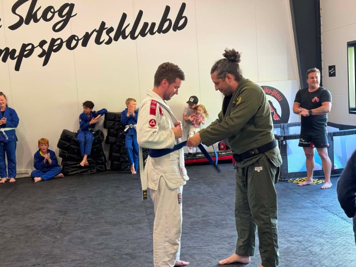 Blue belt · June 1, 2026 · Promoted by Samir Wennström