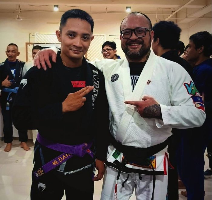 Purple belt · December 10, 2023 · Promoted by Jay Pages