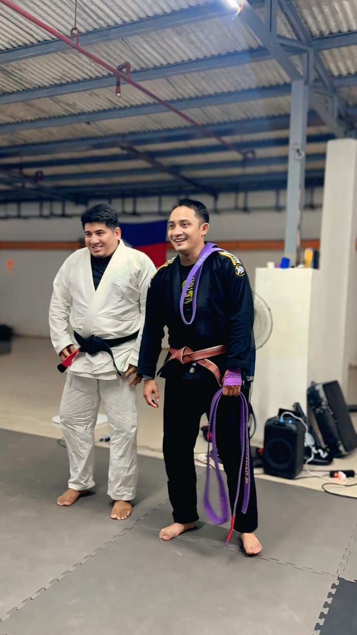 Brown belt · June 14, 2026 · Promoted by Jojo Padilla