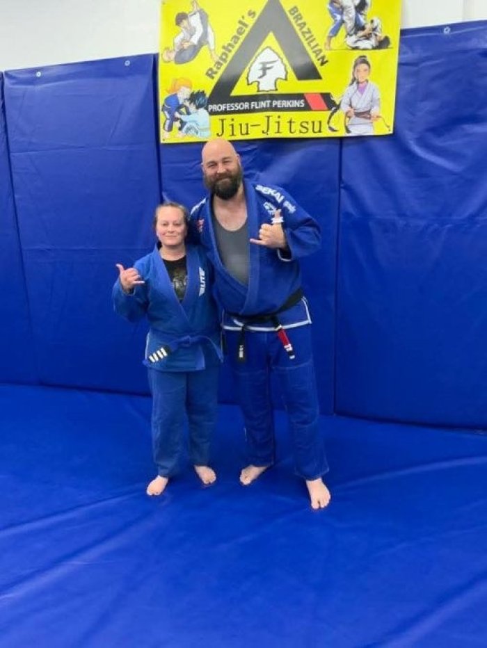 Blue belt · August 28, 2023 · Promoted by Flint Perkins