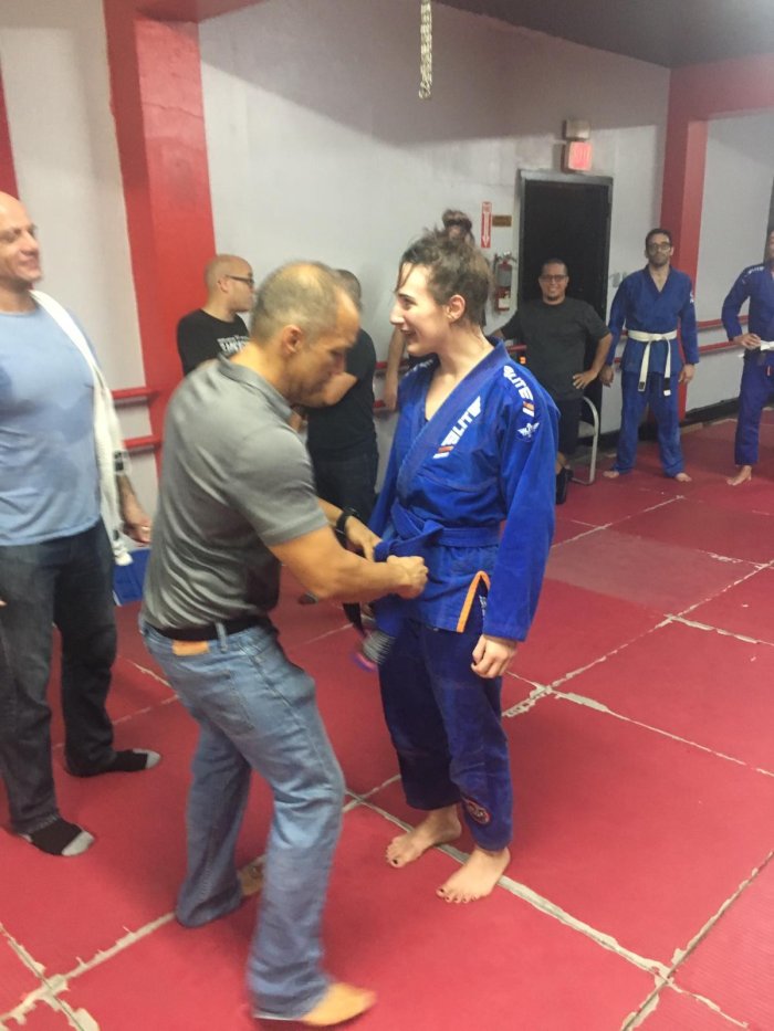 Blue belt · November 16, 2018 · Promoted by Carlos “Cavernícola” Rodríguez