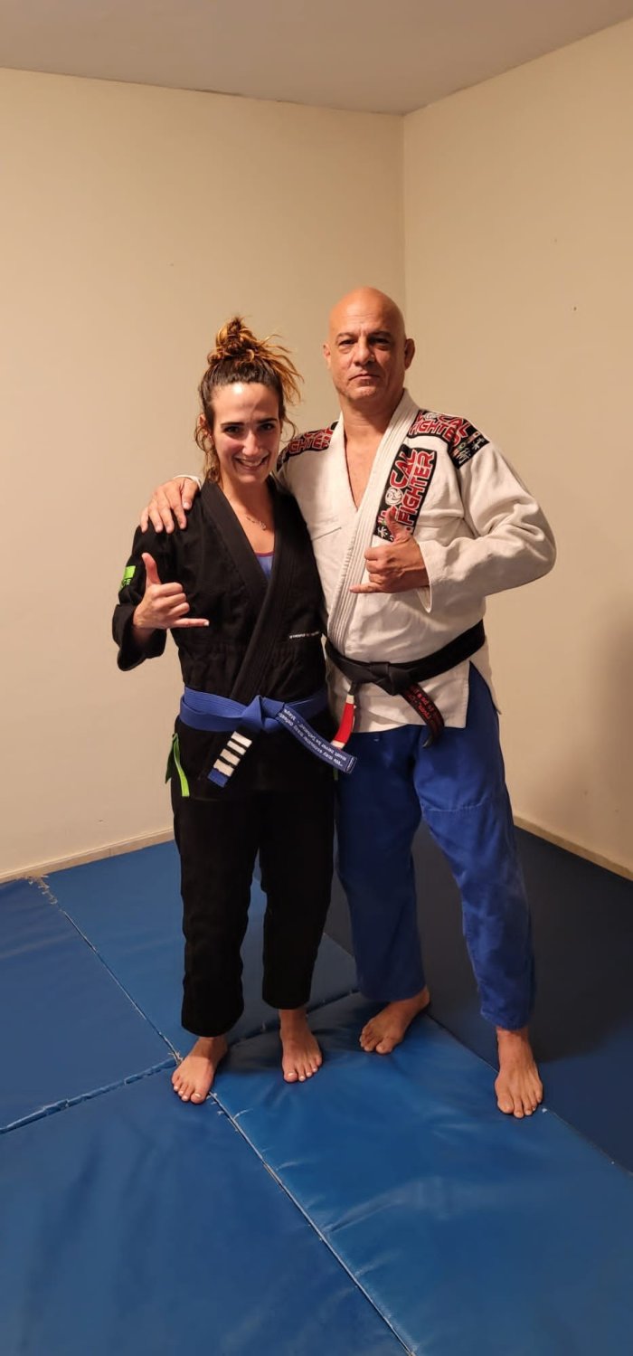 Blue belt · November 16, 2018 · Promoted by Carlos “Cavernícola” Rodríguez
