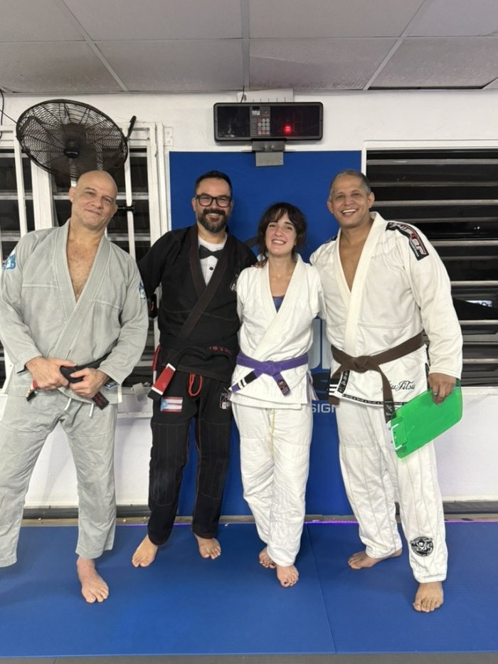 Purple belt · April 20, 2023 · Promoted by Carlos “Cavernícola” Rodríguez