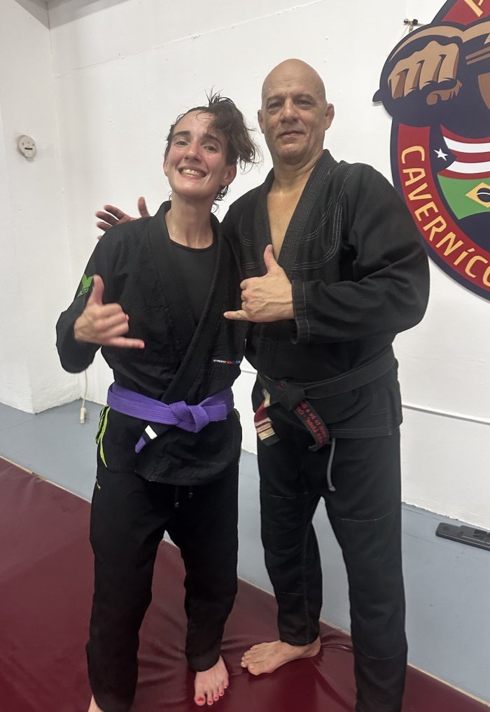 Purple belt · April 20, 2023 · Promoted by Carlos “Cavernícola” Rodríguez