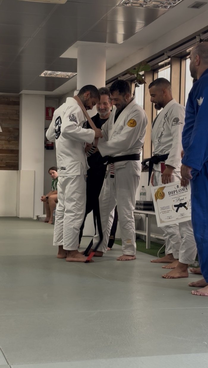 Black belt · June 19, 2026 · Promoted by Mathias Ribeiro
