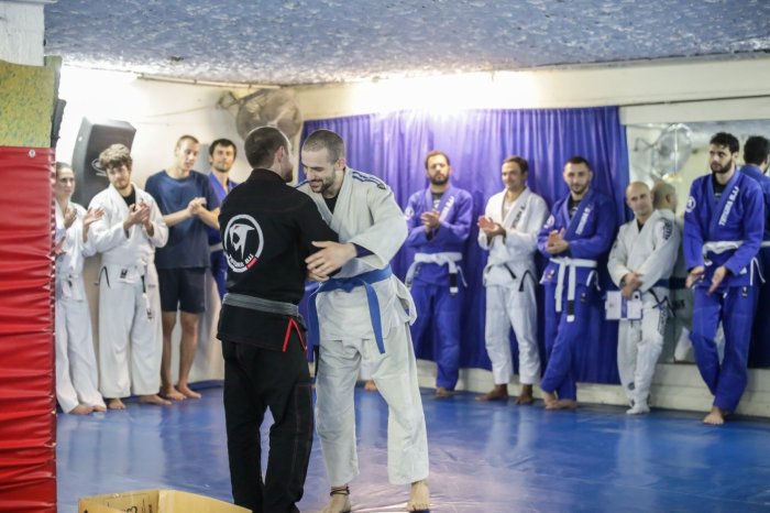 Blue belt · October 28, 2018 · Promoted by Timur Ouzlaner
