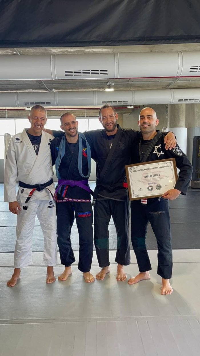 Purple belt · August 5, 2022 · Promoted by Amir Boaron