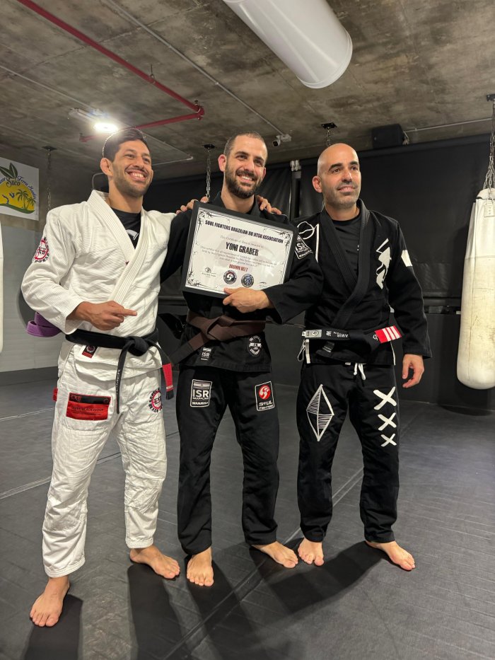 Brown belt · November 9, 2024 · Promoted by Amir Boaron