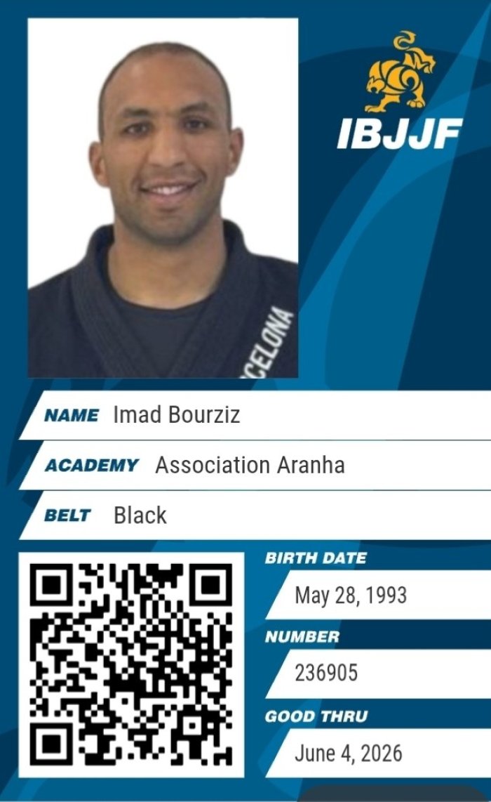 Ibjjf card