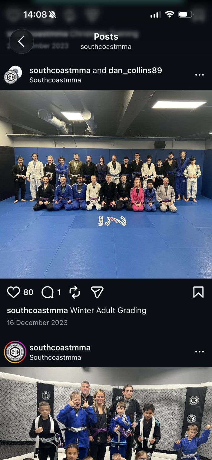 Purple belt · December 16, 2023 · Promoted by River O'Callaghan