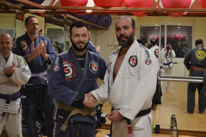 Brown belt · June 30, 2018 · Promoted by Nikos Gougoulas