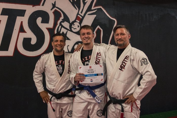 Blue belt · June 22, 2026 · Promoted by Ivo Vatavuk
