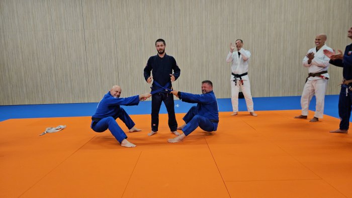 Blue belt · June 24, 2026 · Promoted by Mauro Birattari