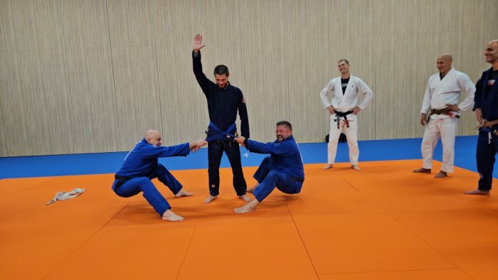 Blue belt · June 24, 2026 · Promoted by Mauro Birattari