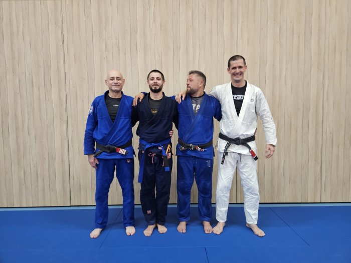 With my dear professors on promotion day