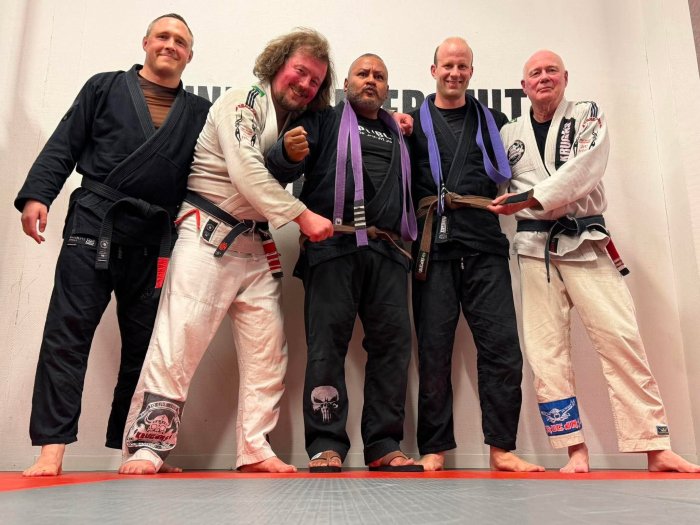 Brown belt · May 21, 2026 · Promoted by Anders and Johan Nyh