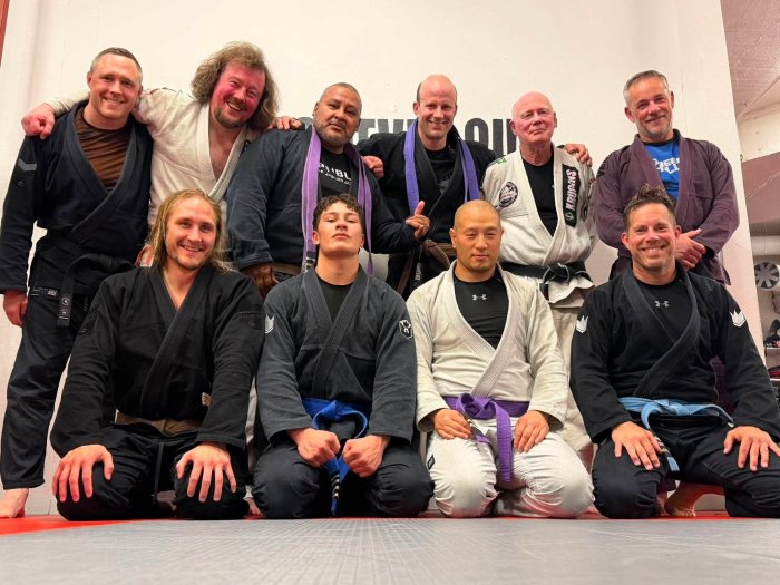 Brown belt · May 21, 2026 · Promoted by Anders and Johan Nyh