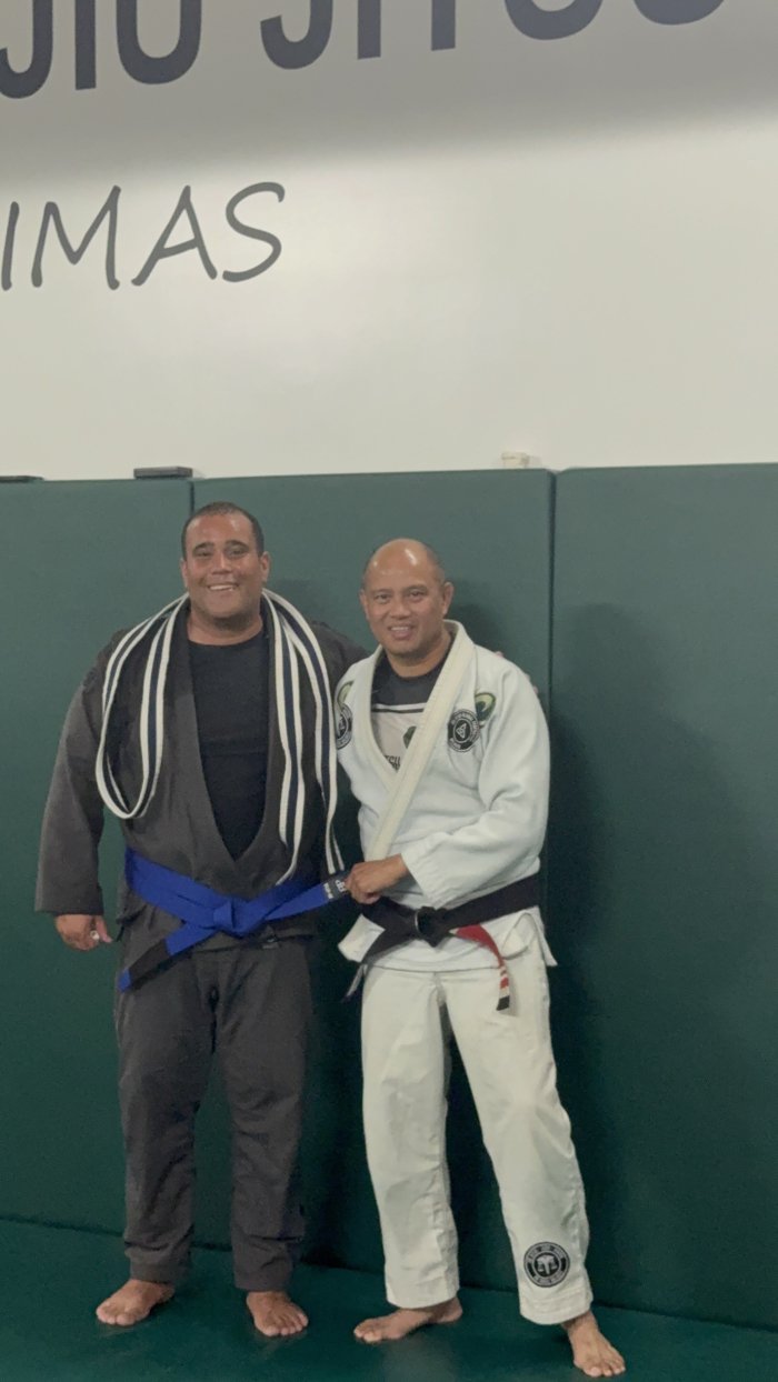 Blue belt · June 26, 2026 · Promoted by Jorge Balares