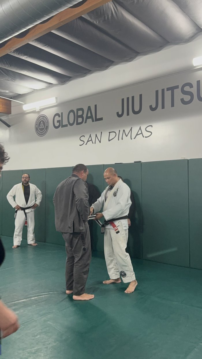Blue belt · June 26, 2026 · Promoted by Jorge Balares