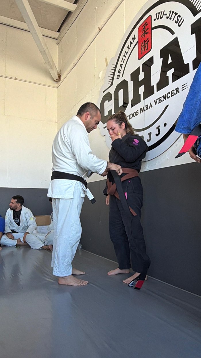 Black belt · June 27, 2026 · Promoted by Andrés Pérez