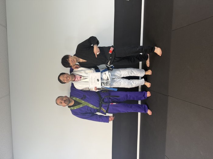 Blue belt · June 20, 2026 · Promoted by Ean Taggart