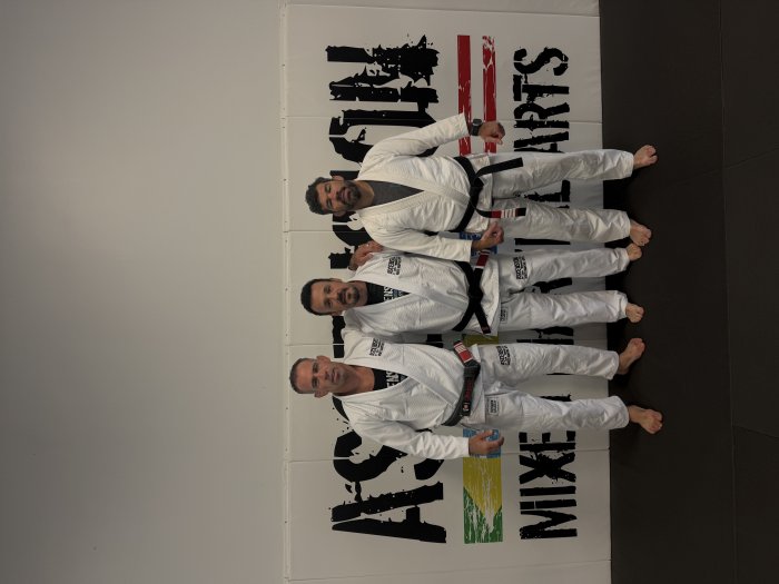 Black belt 1st degree · June 25, 2026 · Promoted by Junior Assunção