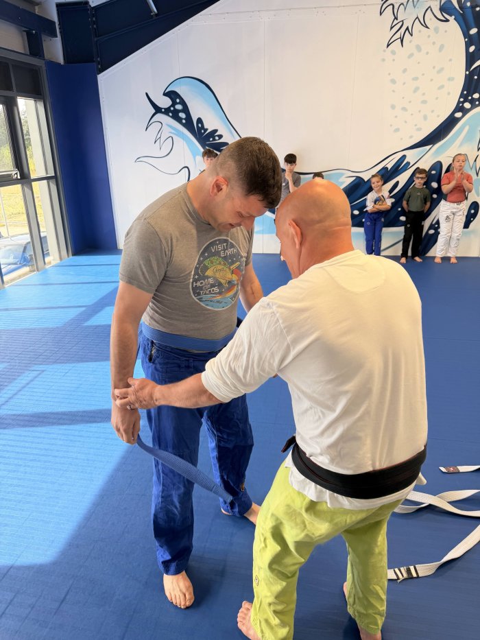 Blue belt · June 23, 2026 · Promoted by Windy Miller