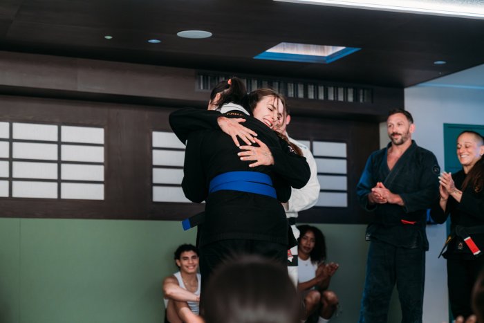 Blue belt · June 26, 2026 · Promoted by Ffion Davies