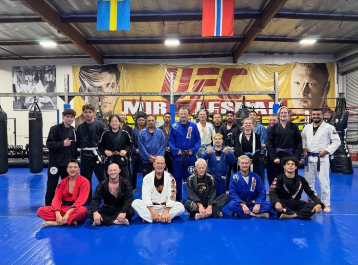 Training at CSW Headquarters in Fullerton under Sensei Erik Paulson