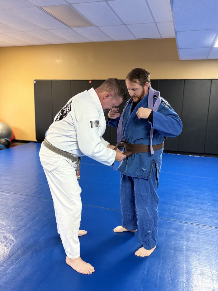 Brown belt · November 19, 2025 · Promoted by Chris Mize