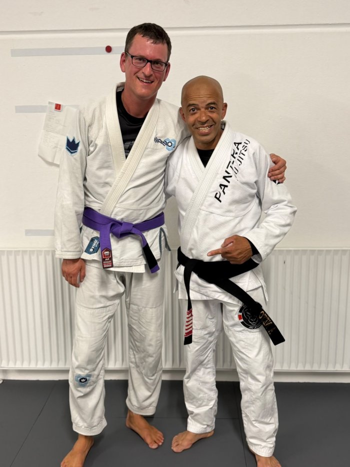 Purple belt · June 25, 2026 · Promoted by António Neto (Associação Pantera House Jiu-jitsu)