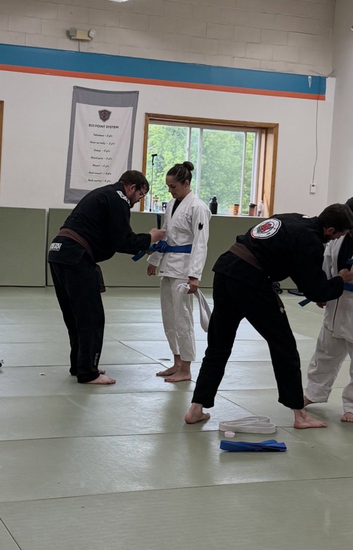 Blue belt · June 30, 2026 · Promoted by Justin Patnode