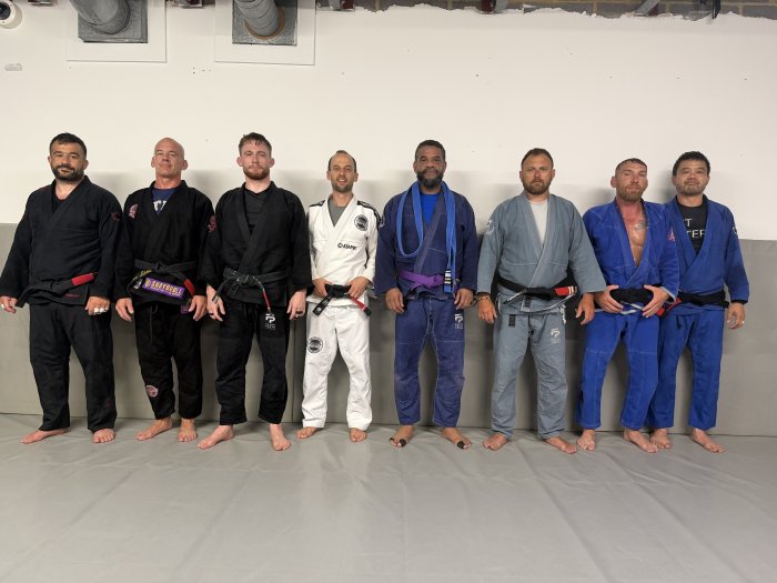 Purple belt · June 29, 2026 · Promoted by Sam Horrell