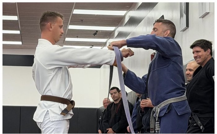 Brown belt · May 30, 2026 · Promoted by Danny Savery