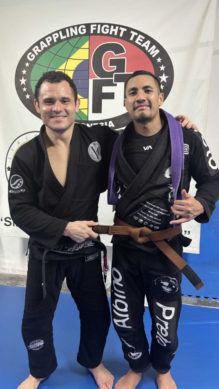 Brown belt · June 6, 2026 · Promoted by Prof. Vinicious Wingerter And Prof. Alexander Sumardi