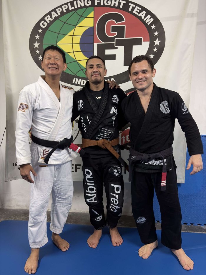 Brown belt · June 6, 2026 · Promoted by Prof. Vinicious Wingerter And Prof. Alexander Sumardi