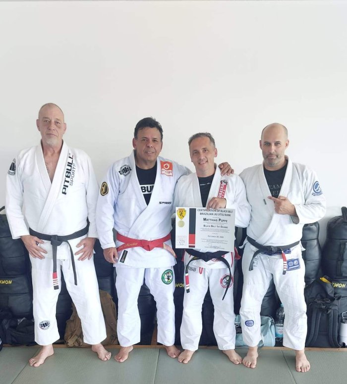 Black belt 1st degree · September 20, 2025 · Promoted by Joe Moreira