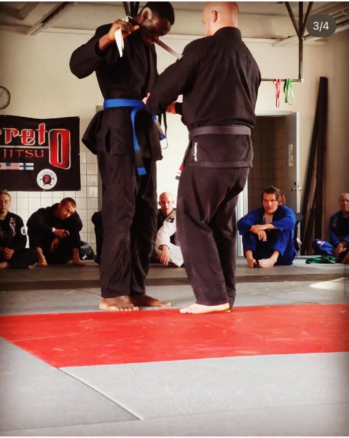 Blue belt · June 1, 2021 · Promoted by Tuomas Vaskisalmi