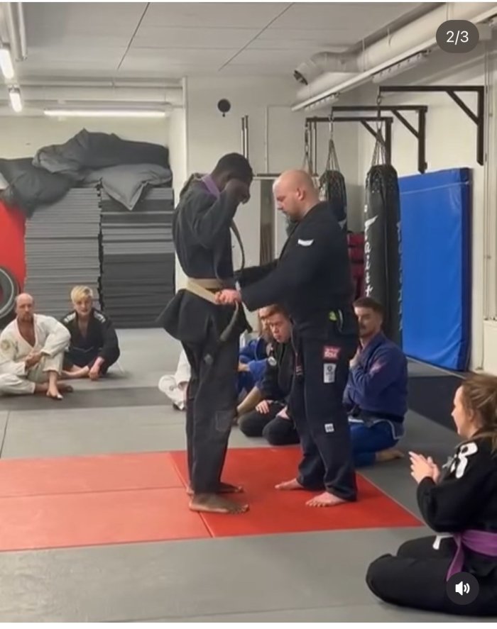 Brown belt · December 18, 2024 · Promoted by Tuomas Vaskisalmi