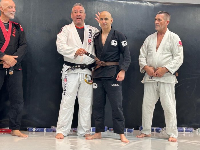 Brown belt · June 14, 2025 · Promoted by David Louzan Fidalgo