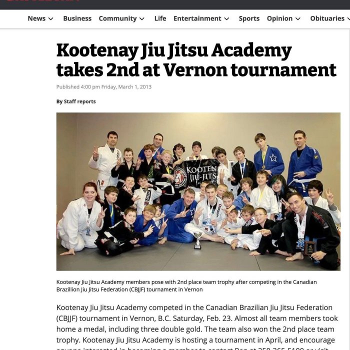 Blue belt · August 9, 2011 · Promoted by Benjamin Jolicoeur