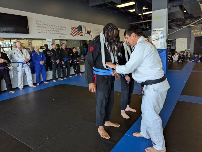 Blue belt · February 28, 2026 · Promoted by Shawn Portela