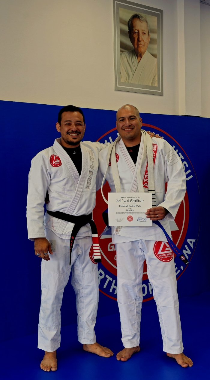 Blue belt · September 27, 2025 · Promoted by Professor Herbert Maeda