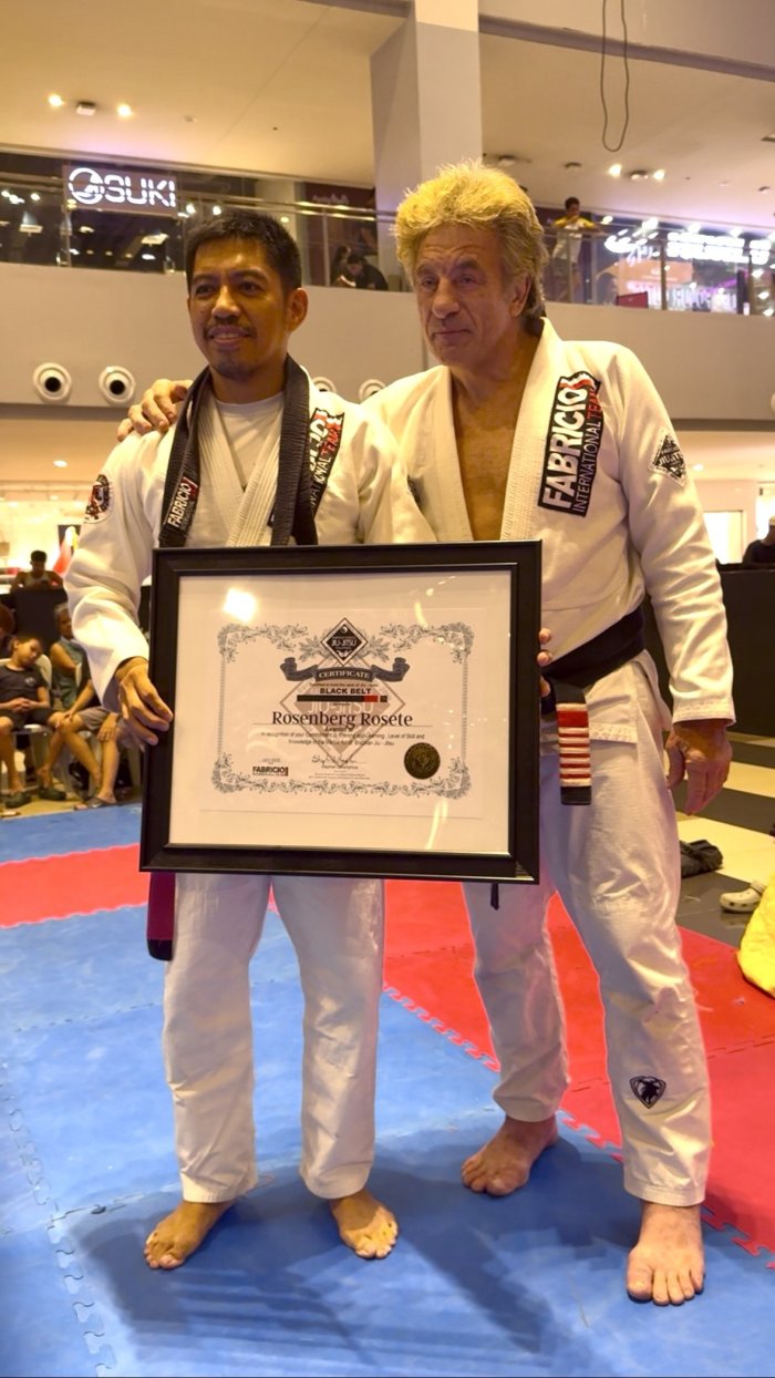 Black belt 1st degree · July 4, 2026 · Promoted by Stephen Kamphuis
