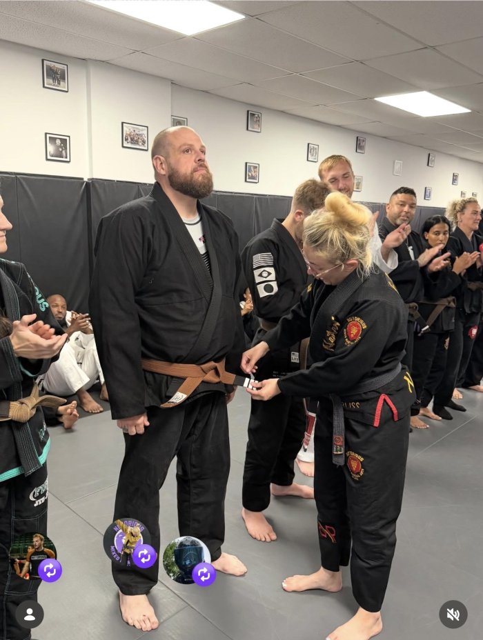 Brown belt · December 22, 2024 · Promoted by Fiona Watson Rupinski