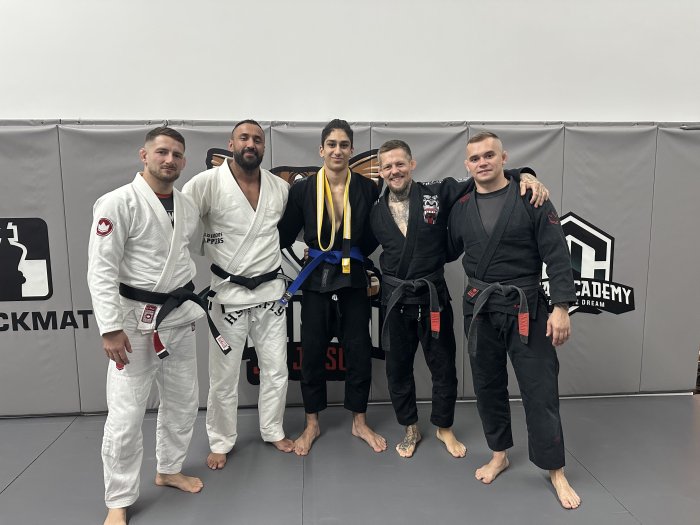 Blue belt · November 3, 2025 · Promoted by Pawel Kozlowski